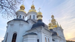 russisch orthodoxes Kloster auf dem Territorium des Kiew-Höhlenklosters