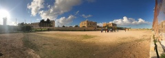 Flüchtlingslager Hal Far auf Malta