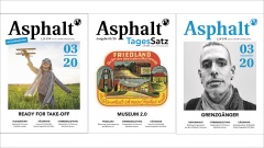 Asphalt ist das soziale Straßenmagazin für Hannover und Niedersachsen und erscheint monatlich in drei unterschiedlichen Editionen: Hannover, Tagessatz und Nordwest. 