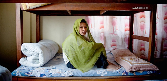 Hospitalisiert: 19-jährige Nepalesin, von Zwangsprostitution befreit