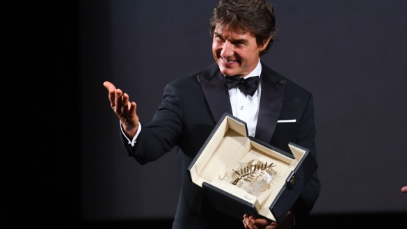 Tom Cruise beim 75. Cannes Film Festival (2022). Foto: Serge Arnal/Paramount Pictures