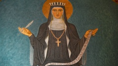 Hildegard von Bingen Mosaik