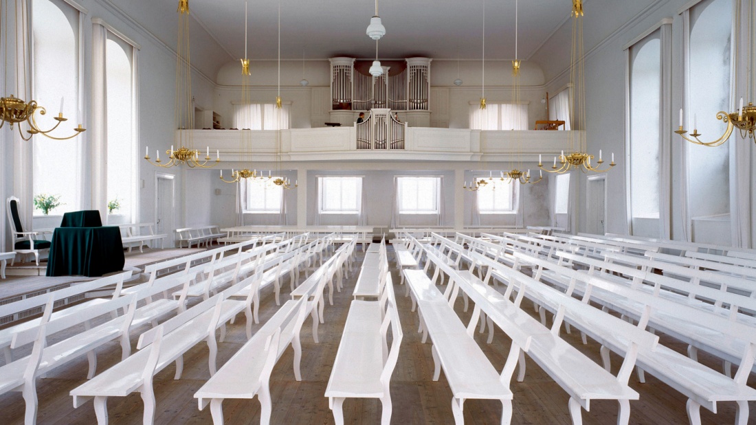 Herrnhuter Kirchensaal