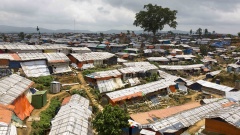 Flüchtlingslager Cox´s Bazar in Bangladesch, in dem Hunderttausende Rohingya-Flüchtlinge leben. 