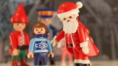 Polarexpress Weihnachtsfilm mit Playmobil nachgespielt