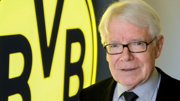 Reinhard Rauball, Präsident des Fussballvereins Borussia Dortmund.