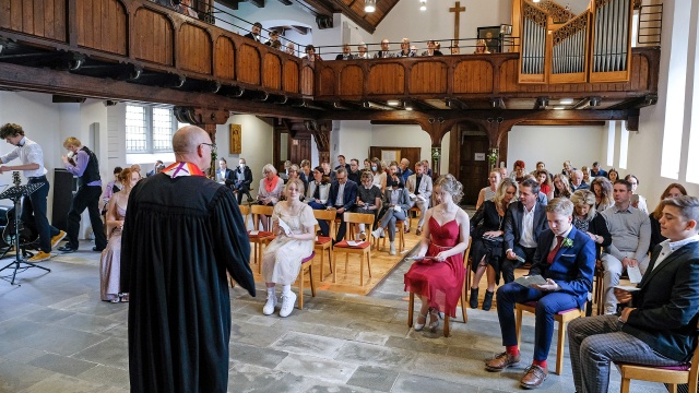Konfirmationsgottesdienst am 19.09.2021 in der St. Antius-Kirche in Immensen bei Hannover