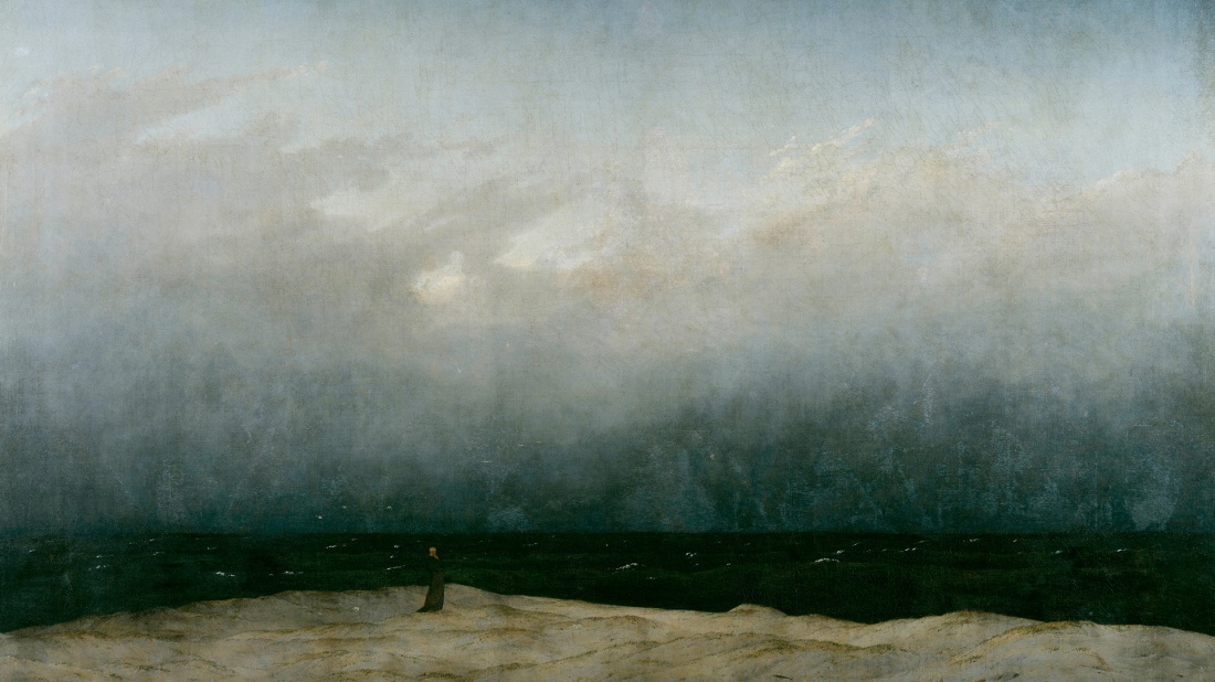 Caspar David Friedrich - Der Mönch und das Meer