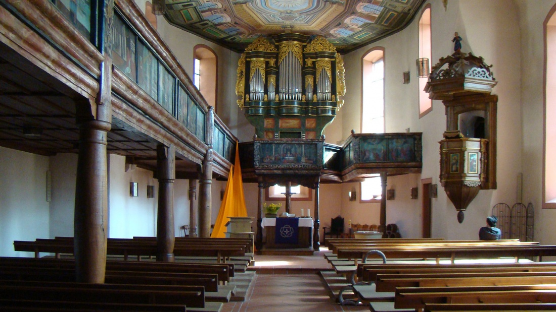 evangelische Kreuzkirche in Bretten 