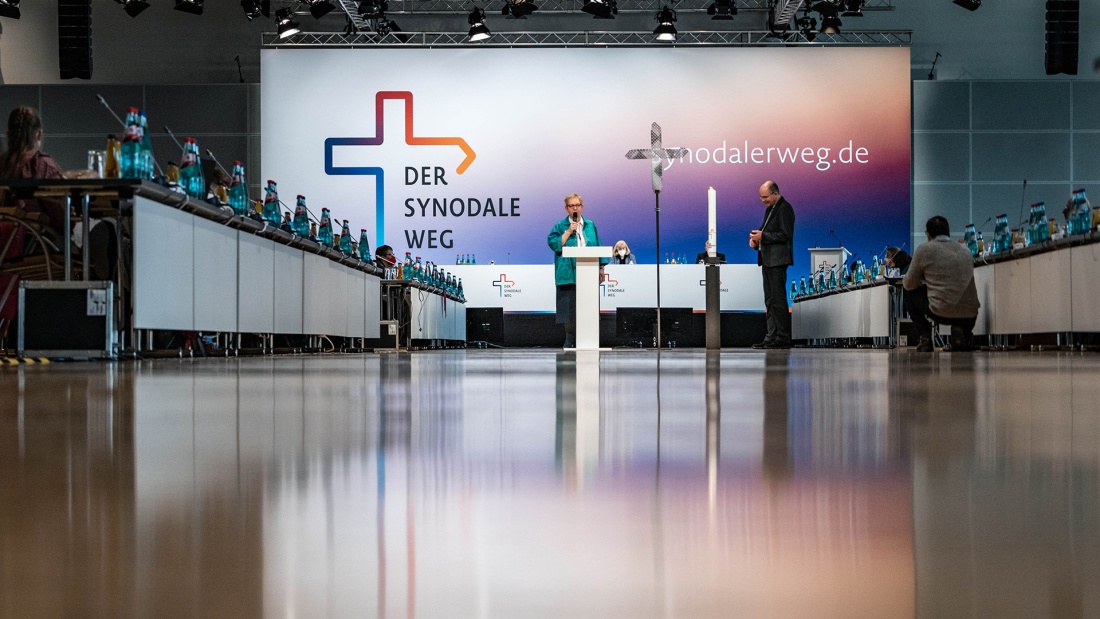 Tagung katholischer Reformdialog Synodaler Weg im Kongresszentrum an der Frankfurter Messe