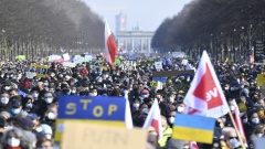 Friedensdemonstration in Berlin gegen den Krieg in der Ukraine