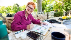 Grafikerin Felice Meer pilgert nach Norwegen