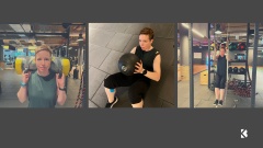 Johanna Klee beim Sport treiben im Video