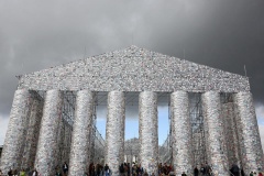 "Parthenon der verbotenen Bücher" auf der documenta 14 in Kassel