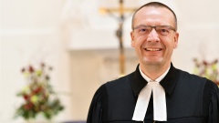 Thomas Adomeit wird als neuer Bischof in Oldenburg am 23.1.2019 in sein Amt eingeführt.