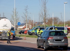 Polizeikontrolle in Halle/Saale