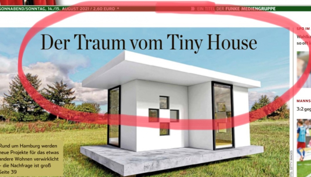 Dorothea Heintze Wohnlgück Tiny House Boom