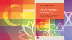Buchcover/Grafik "Zwischen Annäherung und Abgrenzung" (Männerschwarm Verlag)