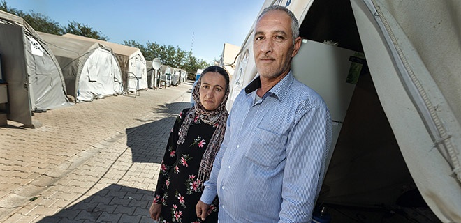 Jesidische Flüchtlingsfamilie Haci