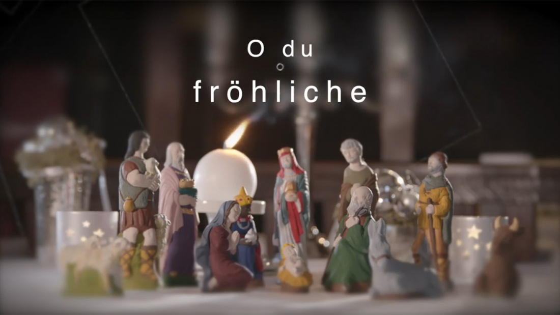 Screenshot aus dem Video Weihnachtslieder zum Mitsingen