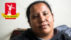 Luciana Cabral dos Santos aus Horizonte Azul fährt drei bis vier Stunden täglich zu ihrer Arbeit als Haushaltshilfe