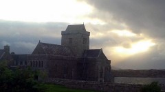 Iona Abbey auf der schottischen Insel Iona.