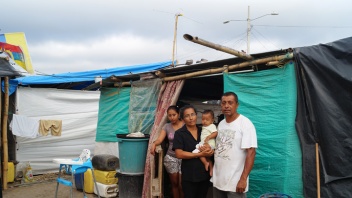 Enrique lebt mit seiner Familie in Canoa.