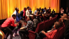 Der Kanaani-Chor bei der der Filmpremiere von "Sing it loud - Luthers Erben in Afrika"