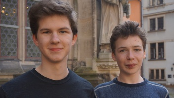 Freddy und Ludwig halten Konfirmationsunterricht in Pirna