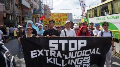 Philippinos demonstrieren