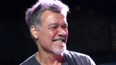 Gitarrist Eddie Van Halen bei einm Konzert am 13.08.2015 