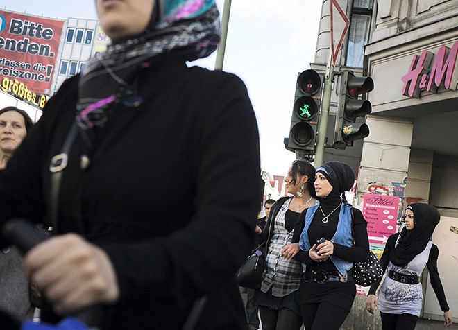 Muslimische Frauen in Berlin-Neukölln