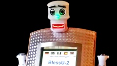 Roboter der Lichtkirche