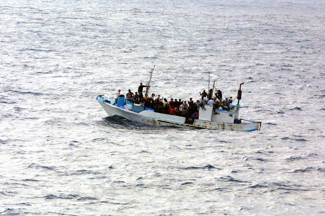 Rettungsschiff mit Flüchtlingen