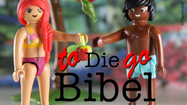 Adam und Eva als Playmobil Figuren